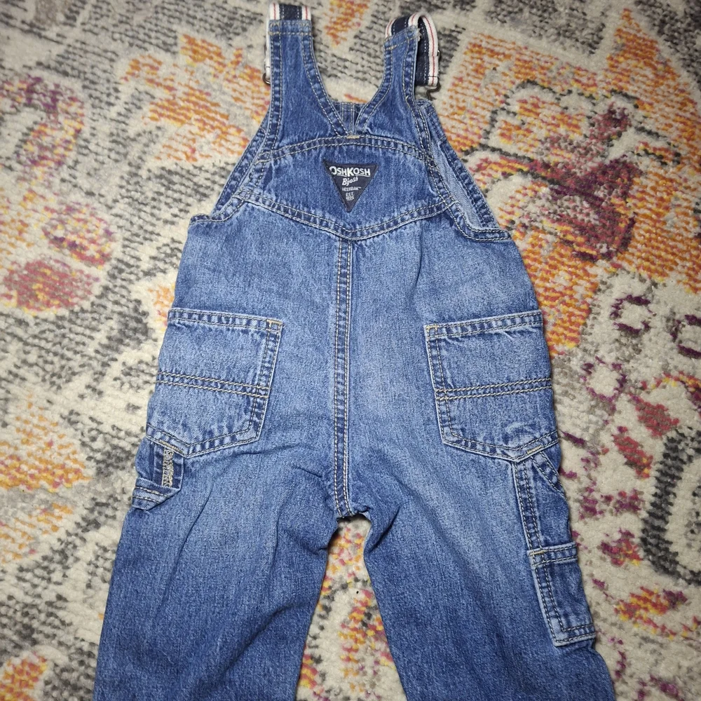 OshKosh B'gosh Blue‎ Denim Kids Overalls